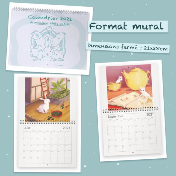 Calendrier mural 2021