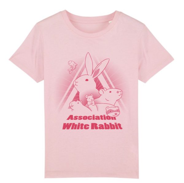 T-shirt bio enfant - rose (précommande)