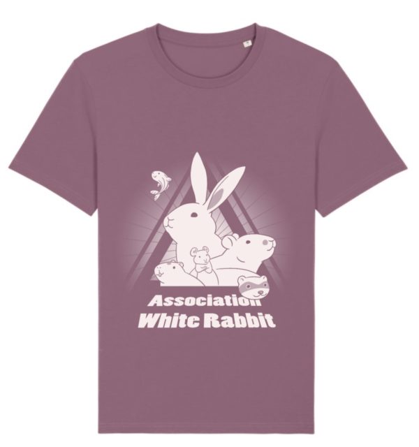 T-shirt bio unisexe - mauve (précommande)