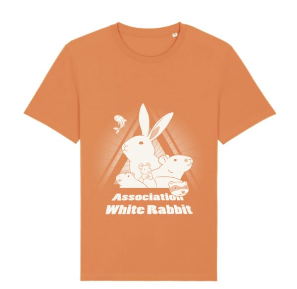 T-shirt bio unisexe - orange (précommande)