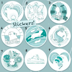Autocollant rond (4cm)