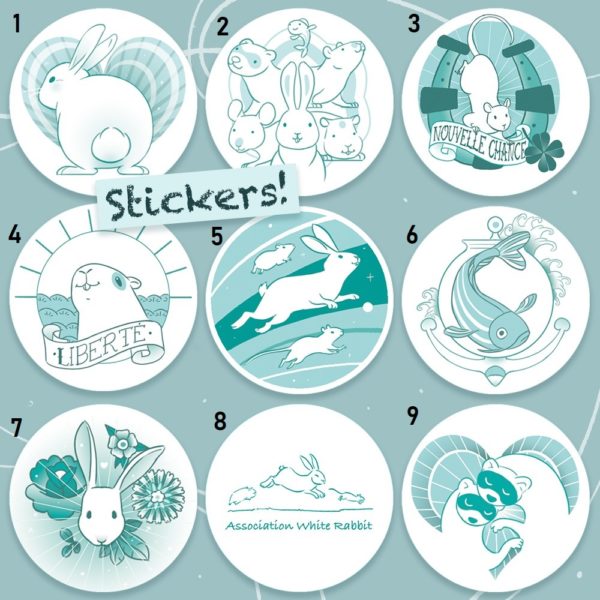 Autocollant rond (4cm)