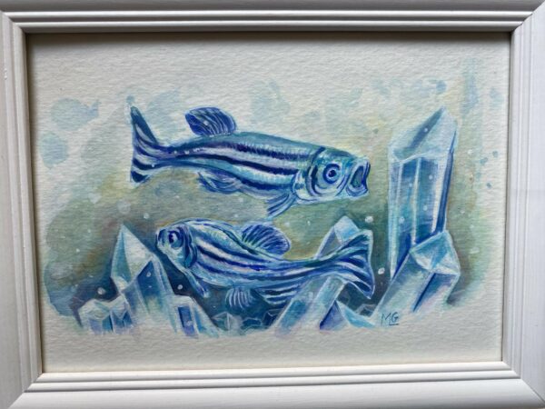Dessin original encadré de Margerie Lerat – Image 3