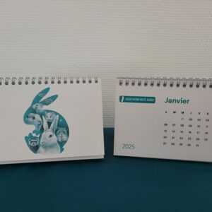 Calendrier 2025 - petit format chevalet